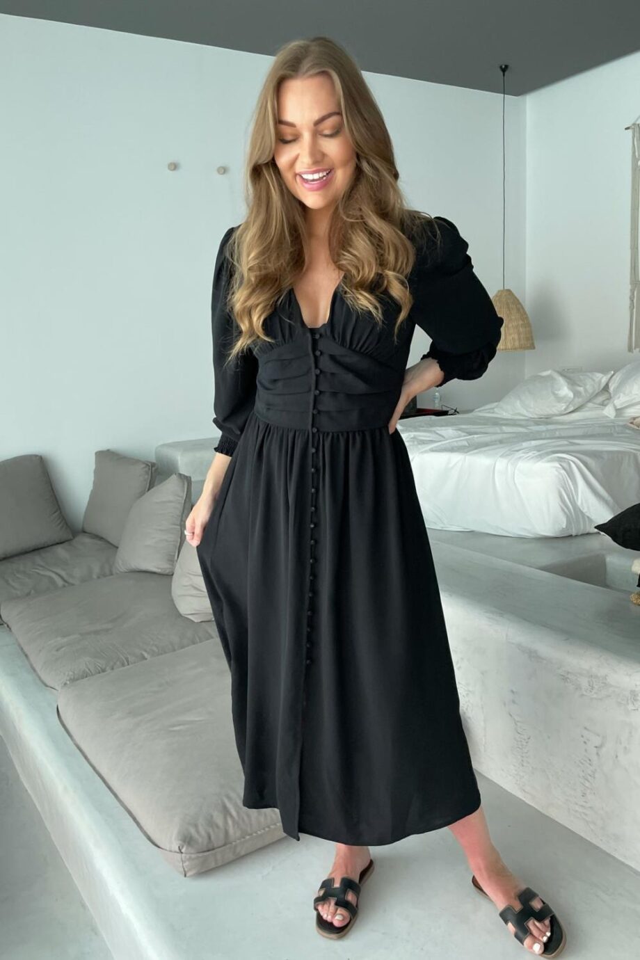 BY IC Adel Long Dress Black