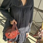 Neo Noir Line Emb Skirt Navy