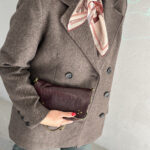 My Essential Wardrobe Frannie Short Coat Seal Brown