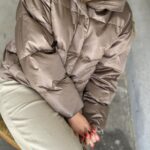 My Essential Wardrobe Glossy Down Jacket
