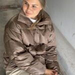 My Essential Wardrobe Glossy Down Jacket