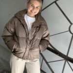 My Essential Wardrobe Glossy Down Jacket