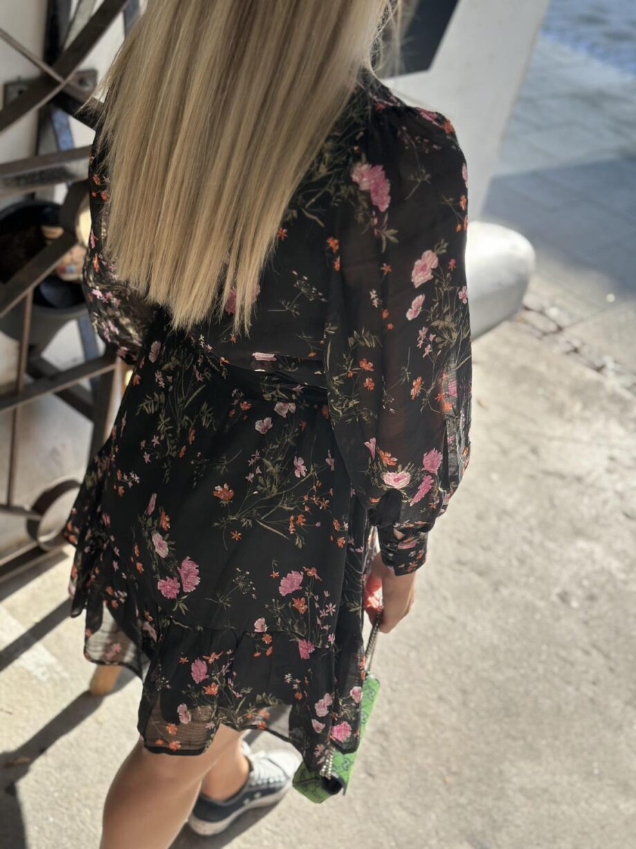 Neo Noir Sahra Flower Print Dress