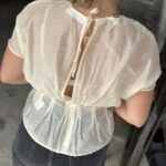 Selected Femme Iris Neck top