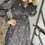 byTiMo Satin Mini Dress Petite Flower