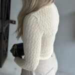 Selected Femme Cabala Knit O-Neck Farsund