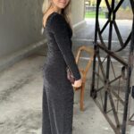 Selected Femme Marwa Deep Reversible Ankle Dress
