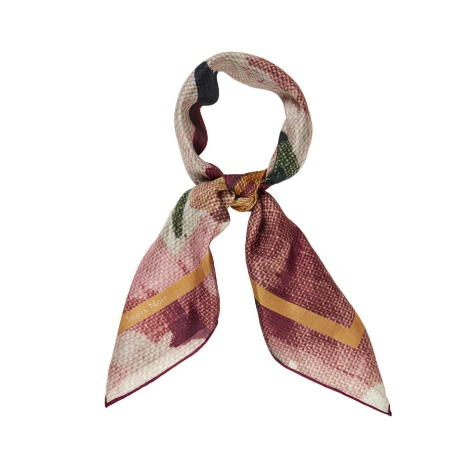 Tapis Noir Light Dusty Bloom Scarf
