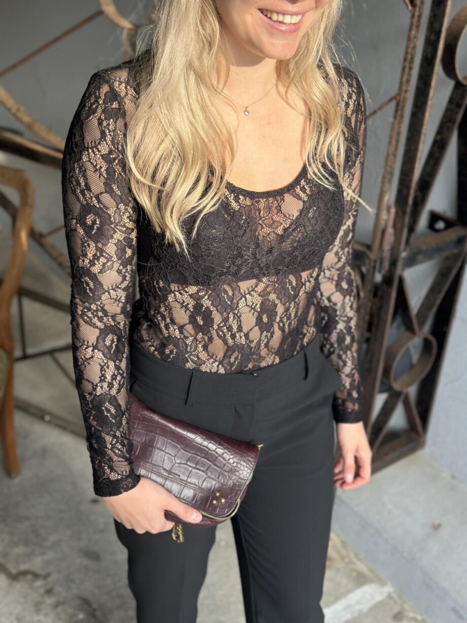 Selected Femme Aria Lace Body
