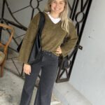 My Essential Wardrobe Rianna Knit Pullover Military