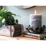 Chic Antique Lysfat med Rosenkrans