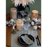 Chic Antique Lysestake med Snøfnugg