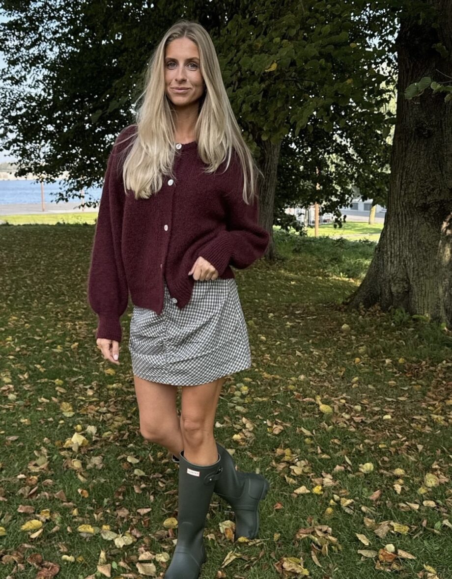BYIC Ida Cardigan Bordeaux