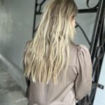 Neo Noir Massima Drapy Satin Blouse