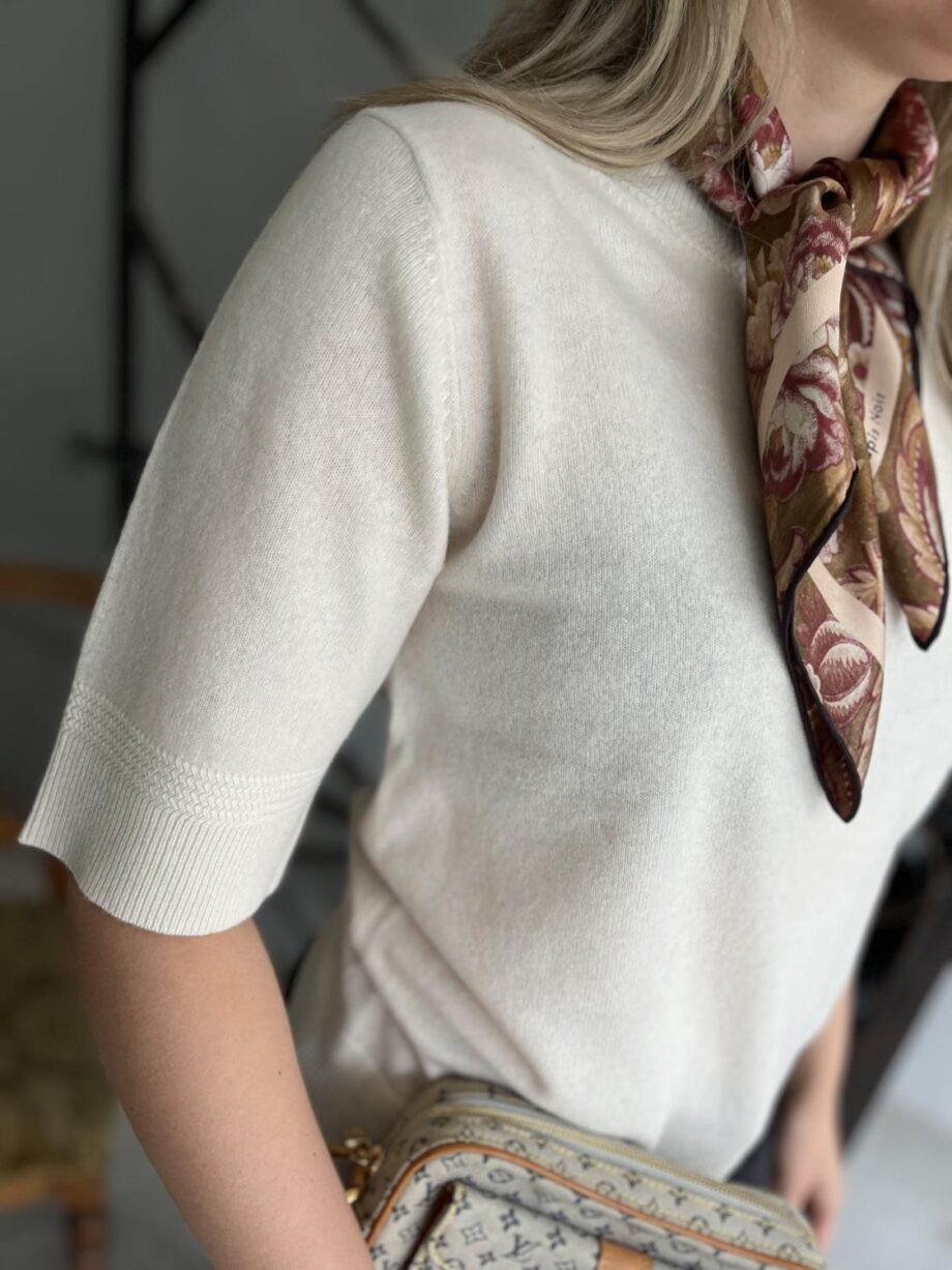 YAS Anni Knit Pullover Birch