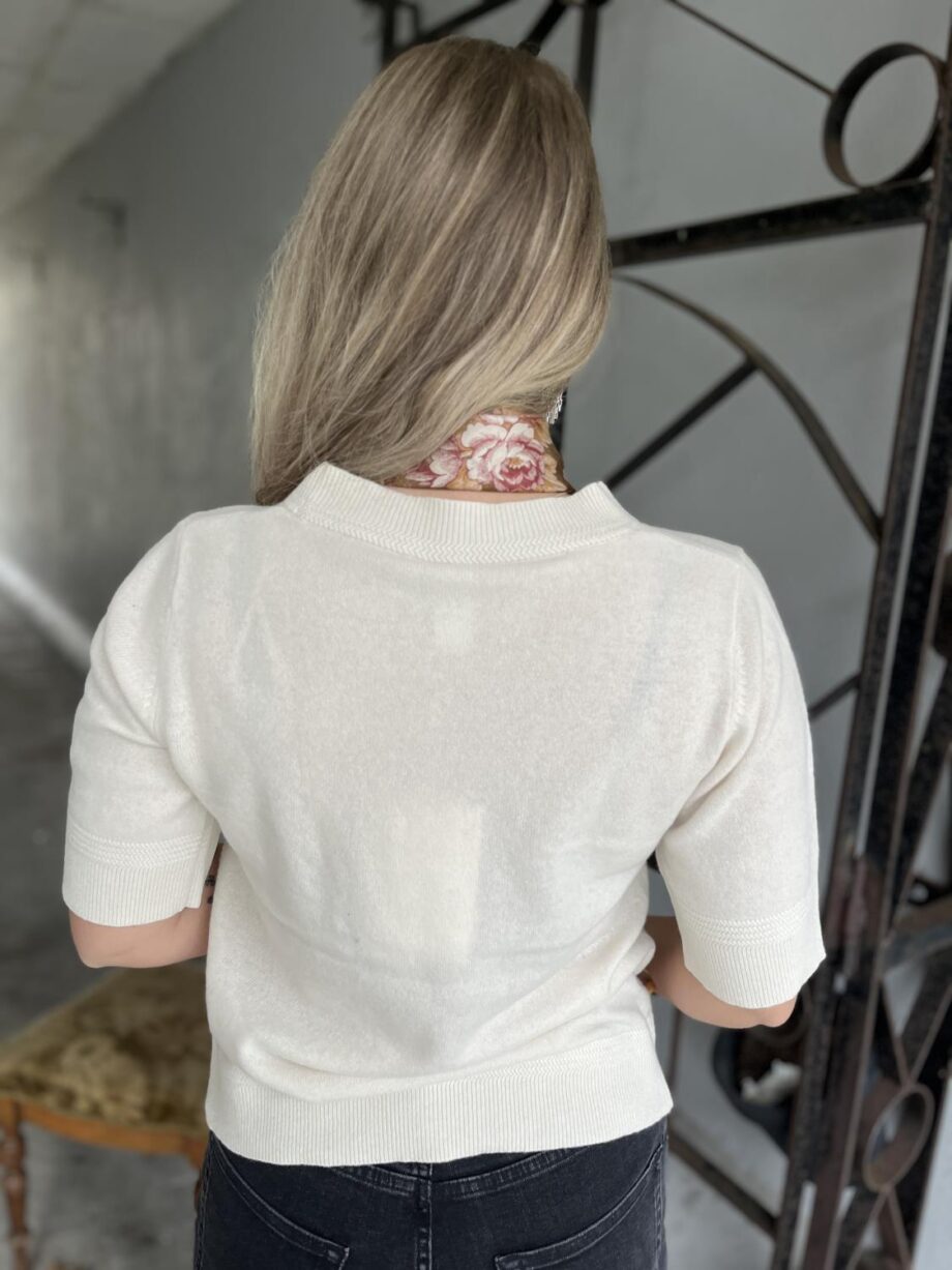 YAS Anni Knit Pullover Birch