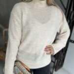 YAS Nellis Knit Pullover Birch