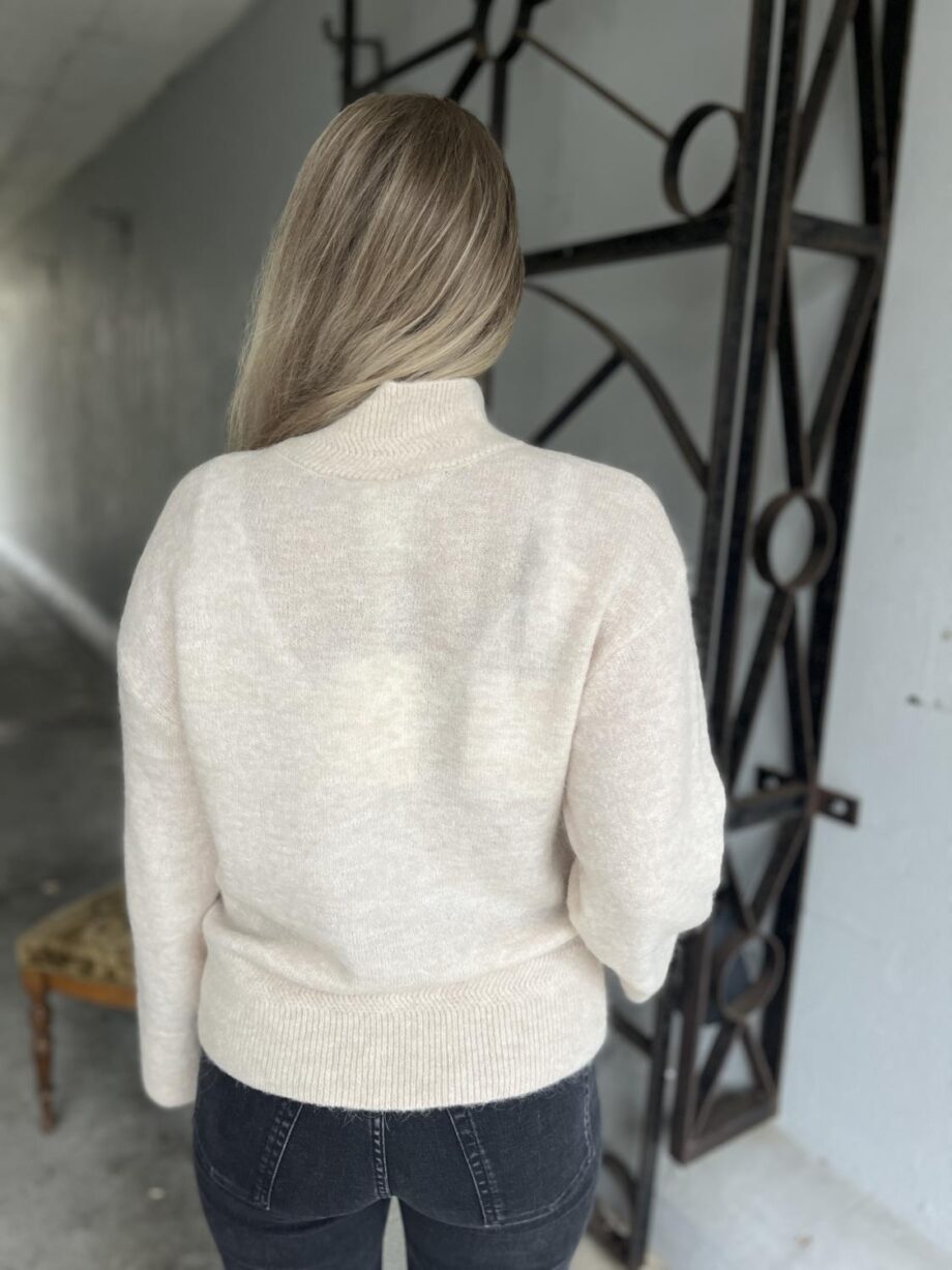 YAS Nellis Knit Pullover Birch