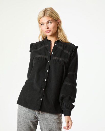 Neo Noir Isala Corduroy Shirt