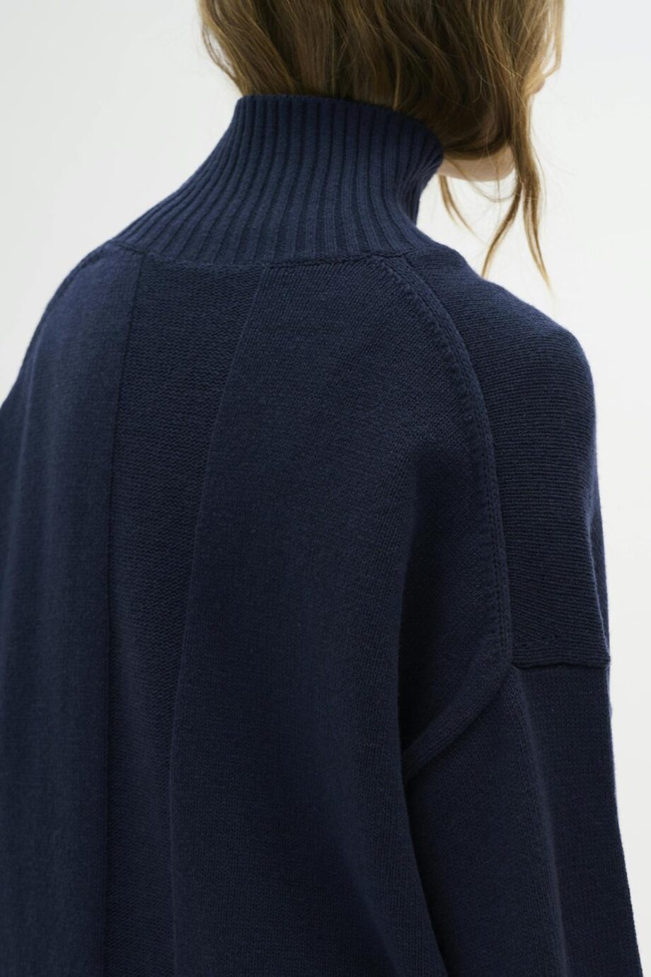 My Essential Wardrobe Lisbon High Neck Navy