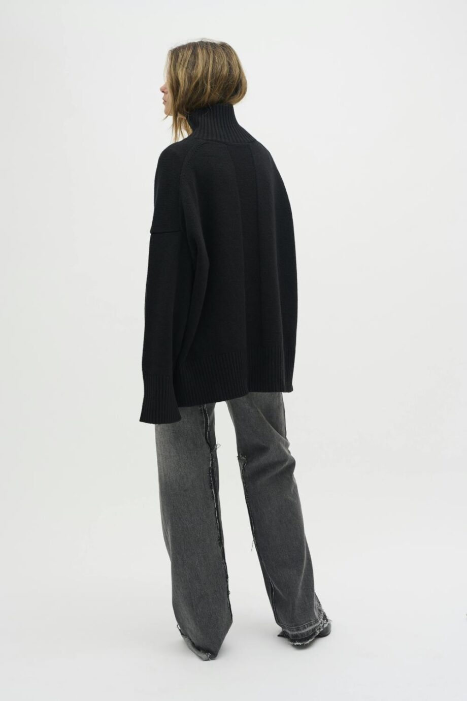 My Essential Wardrobe Lisbon High Neck Black