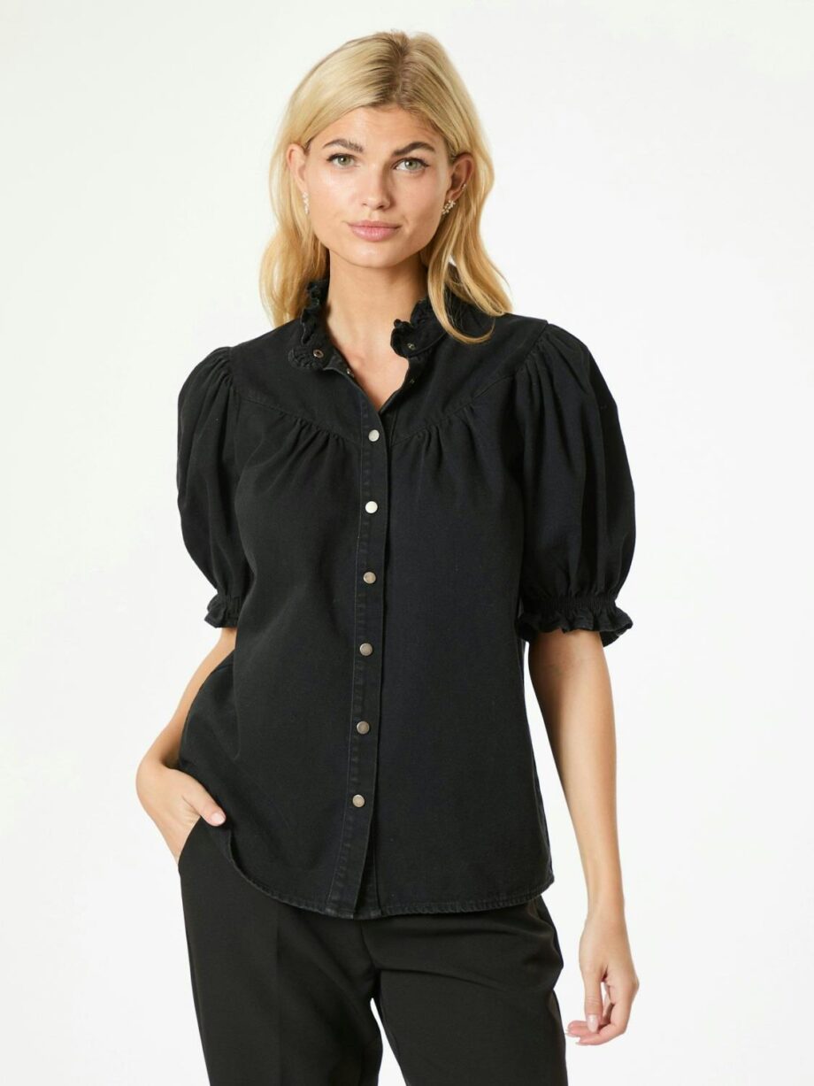Neo Noir Avalon Denim Shirt