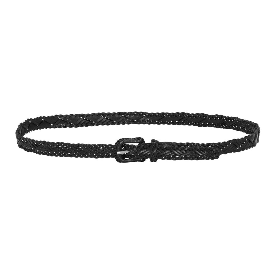 Plissé Copenhagen Gyda Belt Black