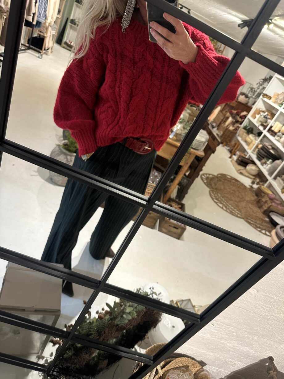 Plissé Copenhagen Falla Belt Bordeaux