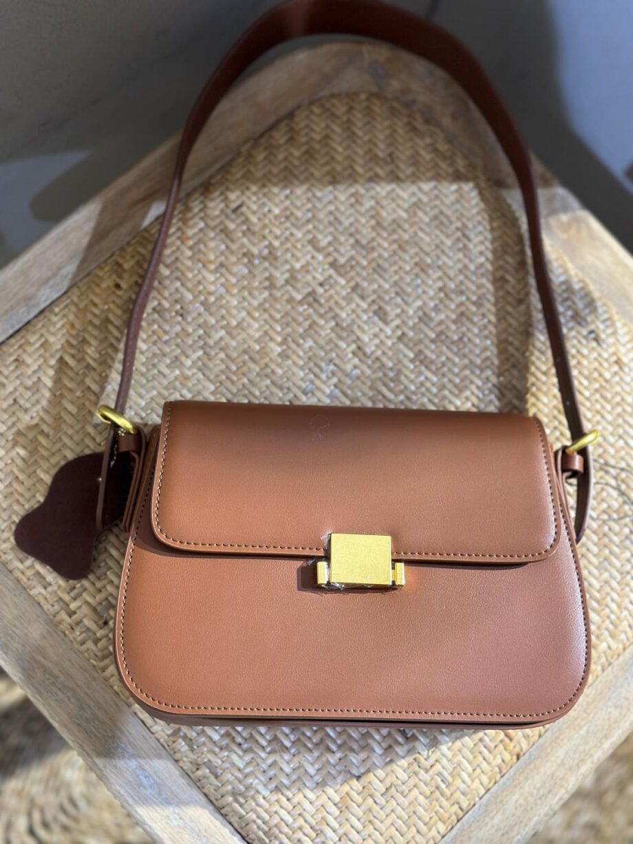 Plissé Copenhagen Ailo Bag Brown