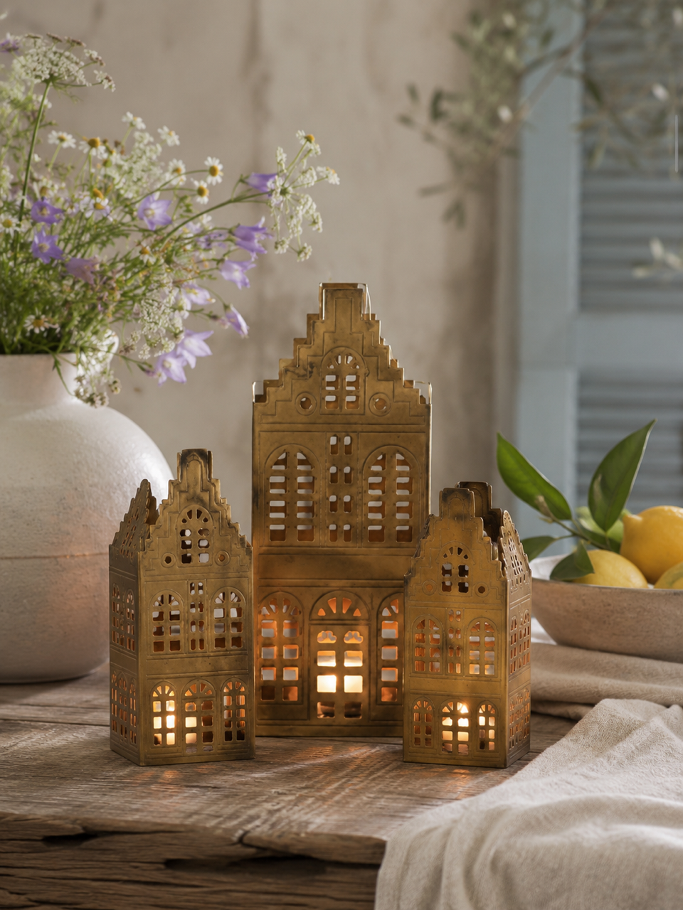 Affari Fenix House Latern til Terlys 14 cm H