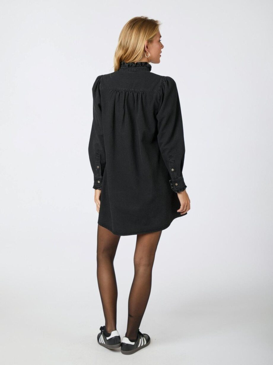 Neo Noir Ava Denim Dress