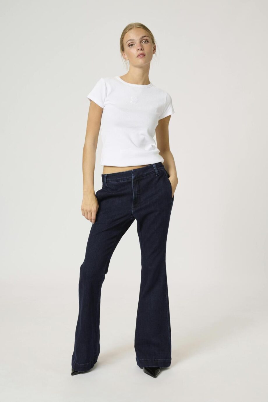 My Essential Wardrobe Ayo Hight Bootcut Blue 33"