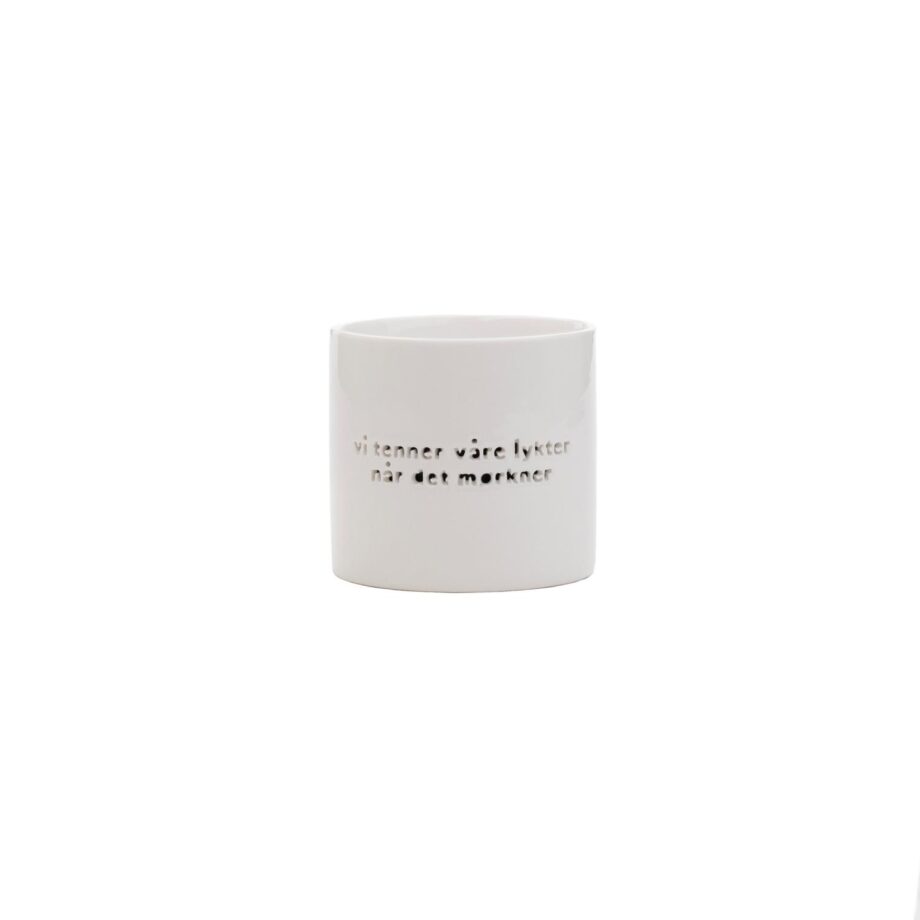 Søgne Home T-Lysholder Vi Tenner Våre Lykter Medium