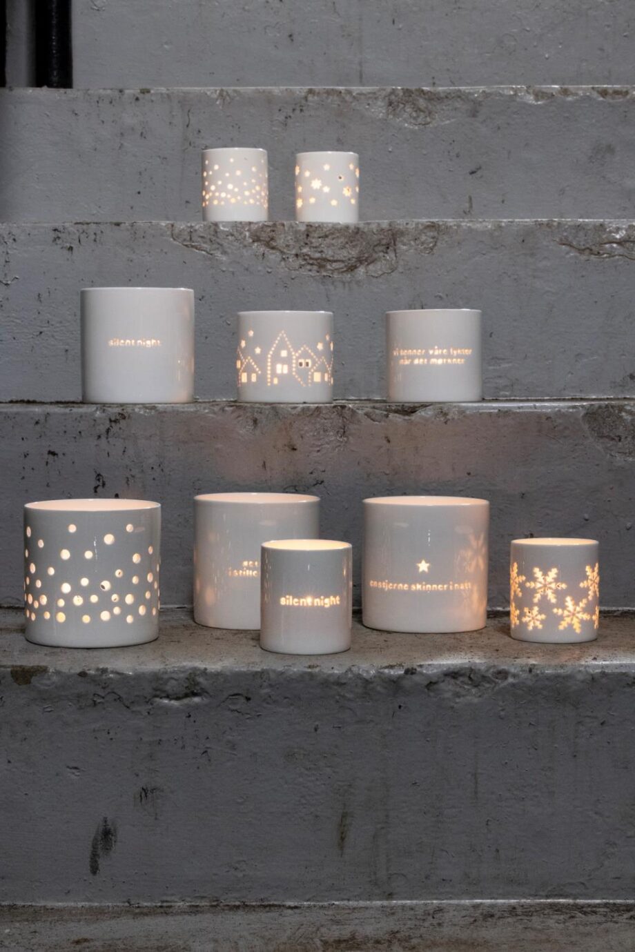 Søgne Home Lyslykt "Silent Night" Large