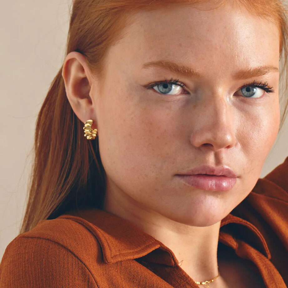 Timi of Sweden Wild Chunky Hoop Earrings