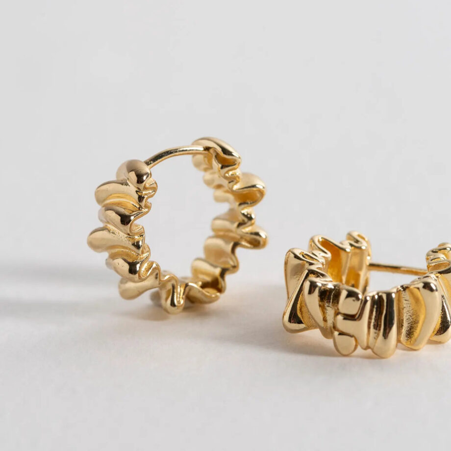 Timi of Sweden Wild Chunky Hoop Earrings