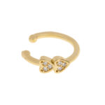 Timi of Sweden Gigi Earcuff Crystal Heart