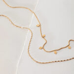 Timi of Sweden Elise Double Lyer Chain Necklace