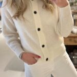 Selected Femme Lulu Cardigan Snow White