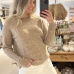 Selected Femme Lulu O-Neck Sepia Tint