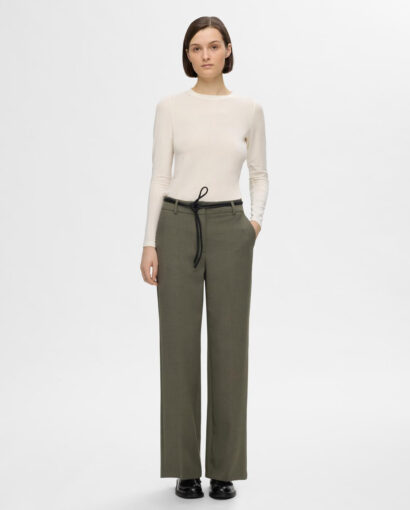 Selected Femme Rita Wide Pant Kalamata