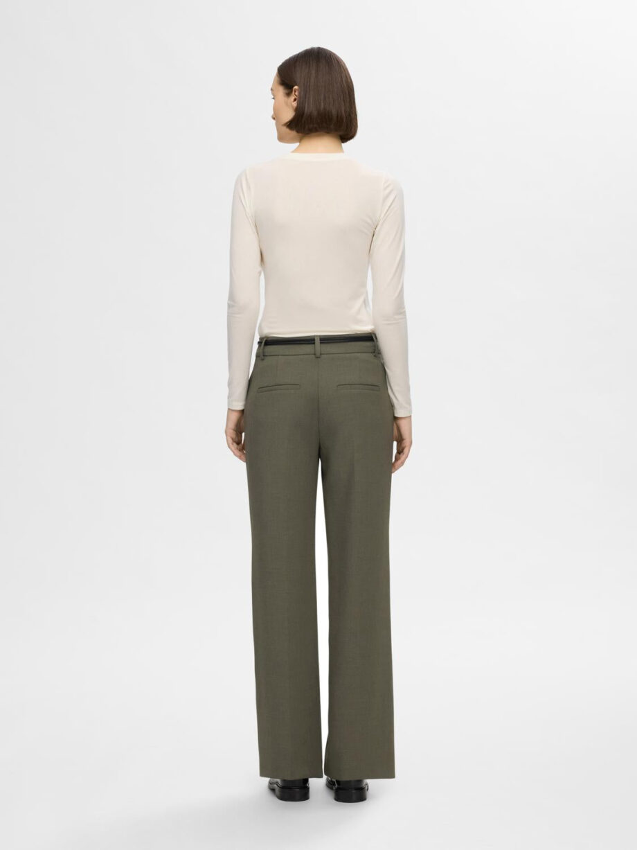 Selected Femme Rita Wide Pant Kalamata