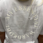 My Essential Wardrobe Siam Back Logo Tee