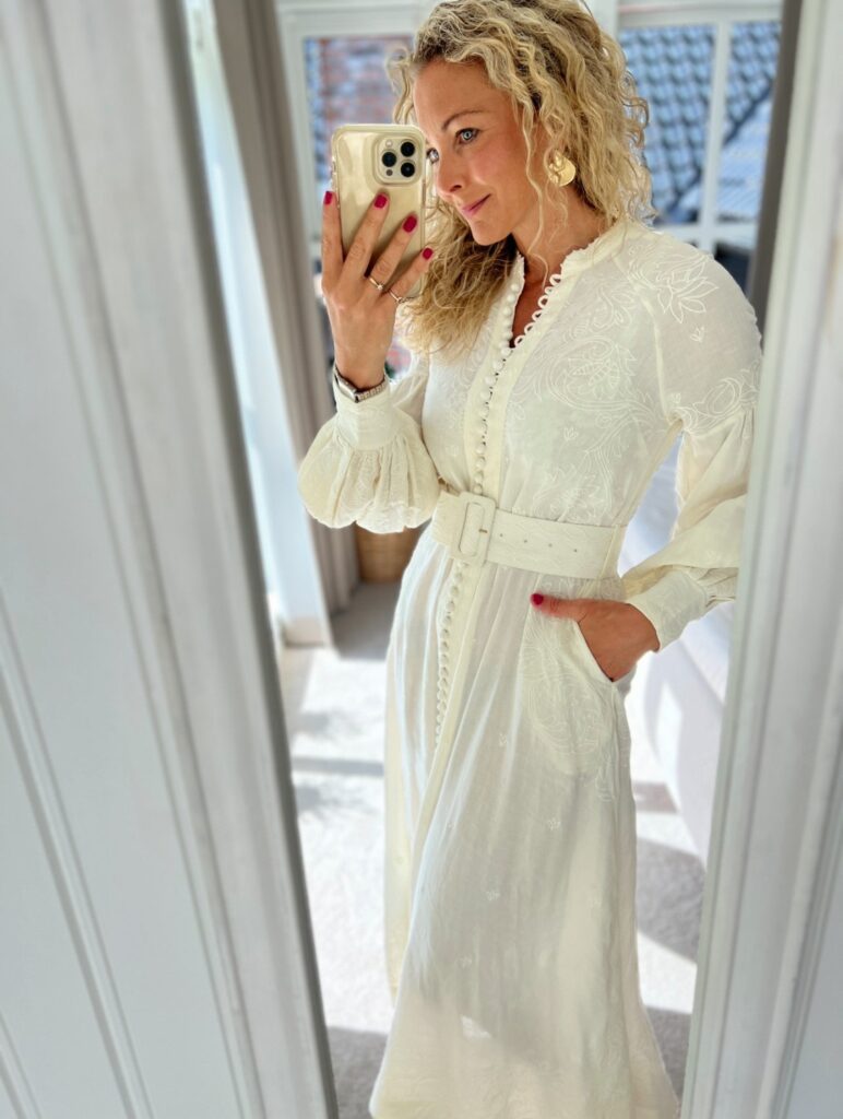 Scarlett Poppies Beyonce Long Dress Antique White