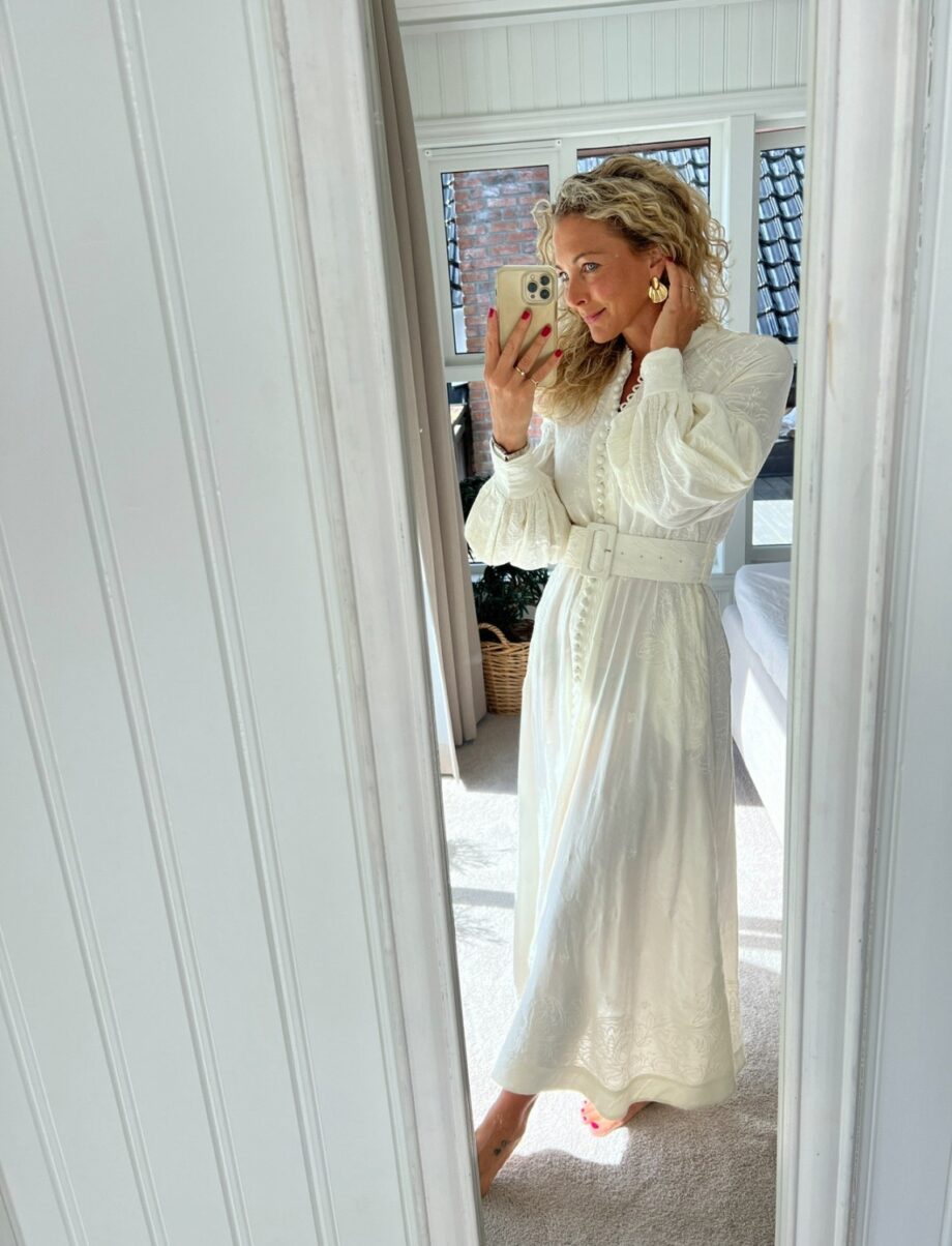 Scarlett Poppies Beyonce Long Dress Antique White