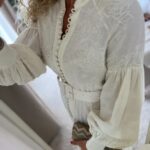 Scarlett Poppies Beyonce Long Dress Antique White