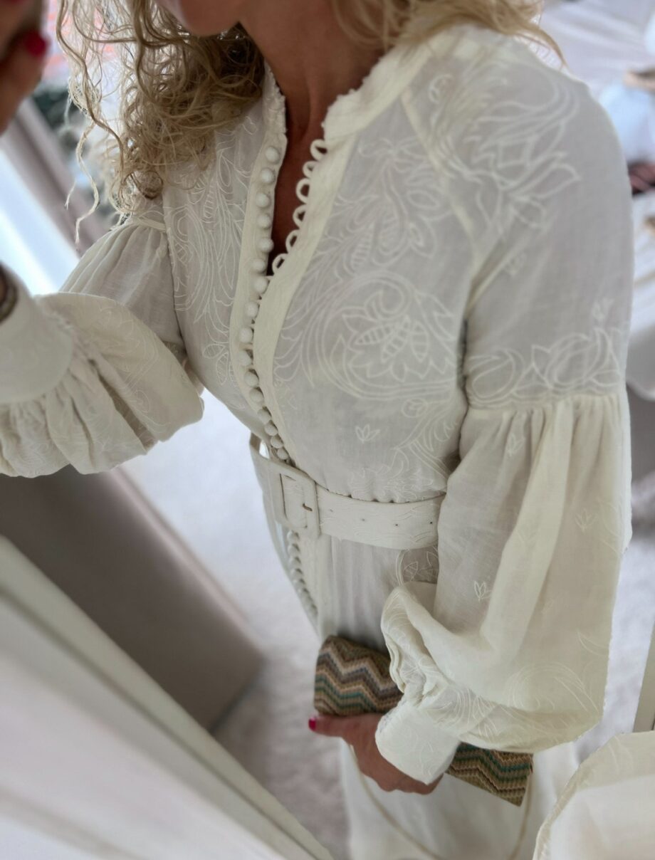 Scarlett Poppies Beyonce Long Dress Antique White