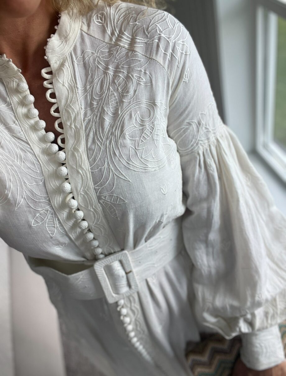 Scarlett Poppies Beyonce Long Dress Antique White