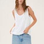 My Essential Wardrobe Lisa Top Bright White