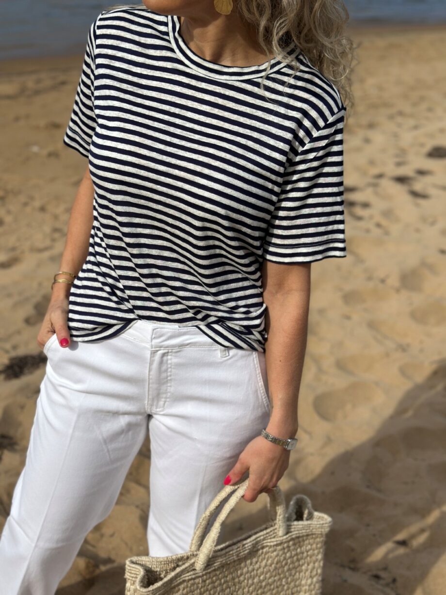 My Essential Wardrobe Lisa Striped Tee